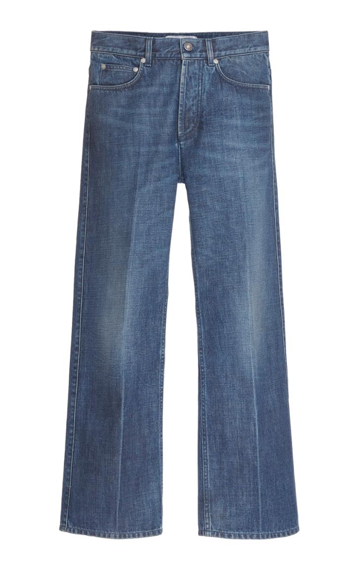 Givenchy Cropped Mid-rise Straight-leg Jeans