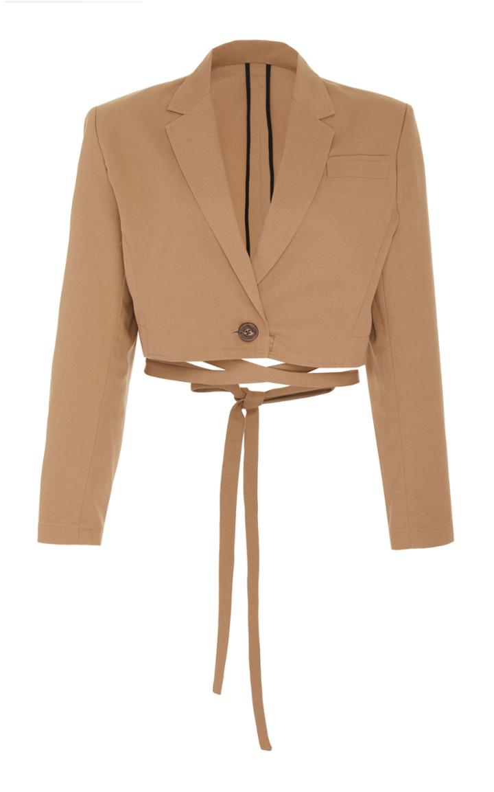 Bouguessa Cropped Cotton Jacket