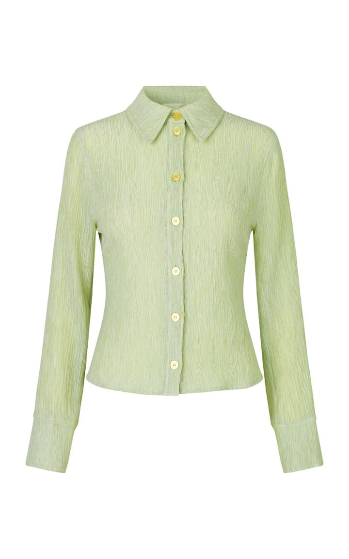 Moda Operandi Stine Goya Wes Plisse Top