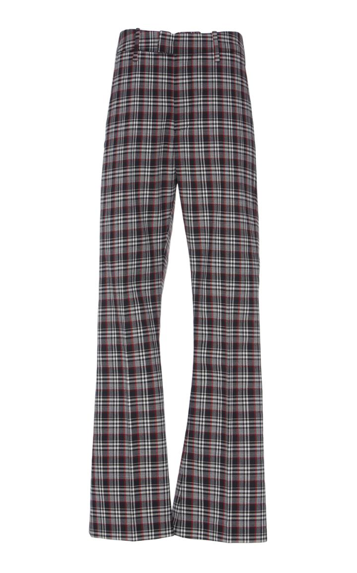 Dondup Plaid Cropped Pant