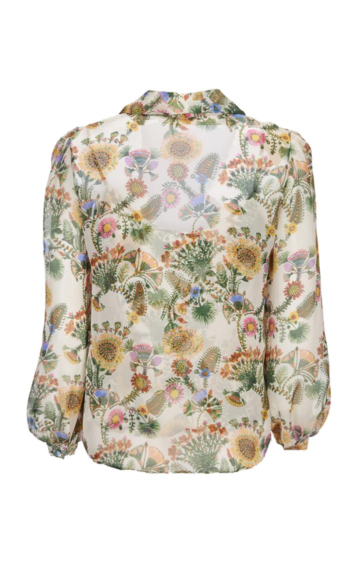 La Doublej Bronte Printed Blouse