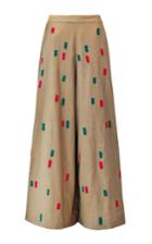 Mochi Kassu Embroidered Flare Pants