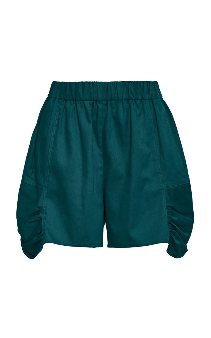 Moda Operandi Tibi Harrison Chino Ruched Short Size: Xs