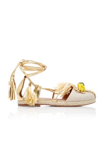 Alameda Turquesa Strawberry Banana Tie Up Espadrille