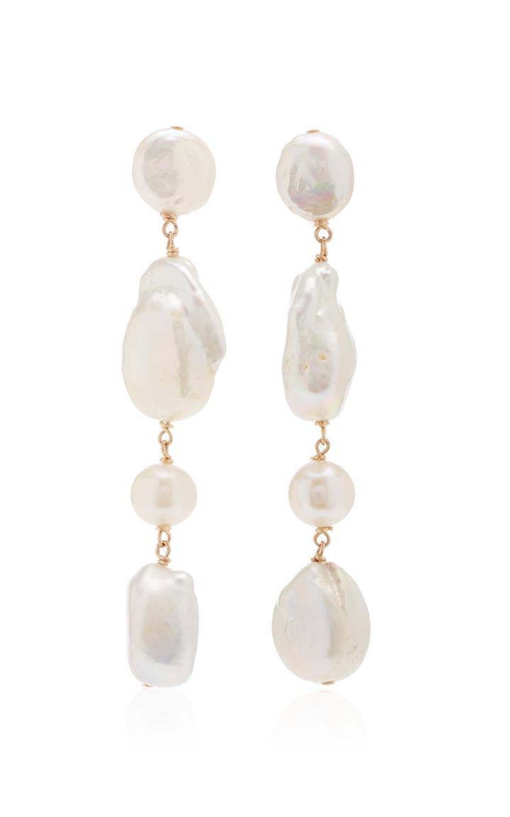 Moda Operandi Nst Studio M'o Exclusive Baroque Pearl Drop Earrings