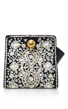 Tory Burch Large Dexter Embroidered Clutch