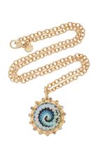 Marlo Laz 14k Yellow-gold Tie Dye Amulet Necklace