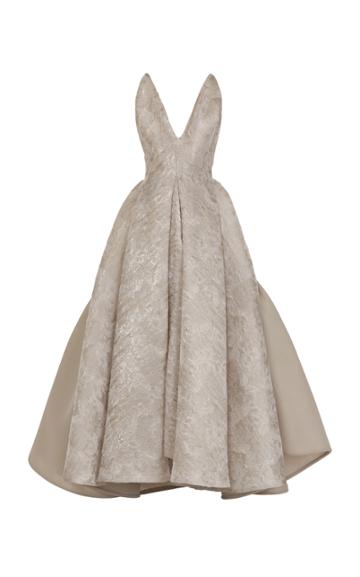 Maticevski Wonderland Pleat Gown