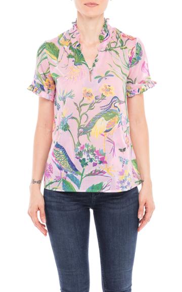Moda Operandi Banjanan Ebisu Cotton-voile Top