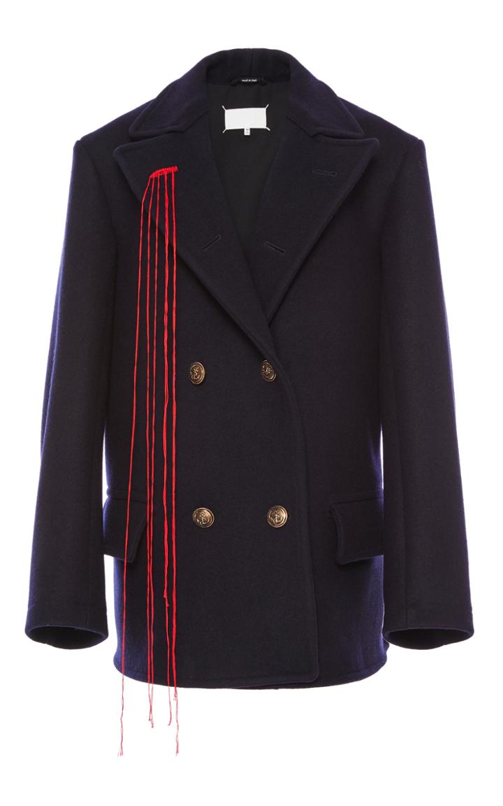Maison Margiela Double Breasted Wool Jacket