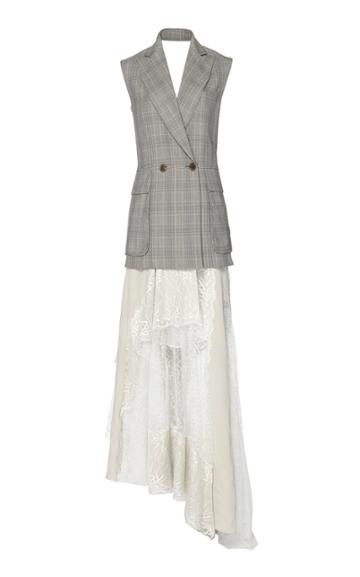 Cyclas Asymmetric Wool Dress