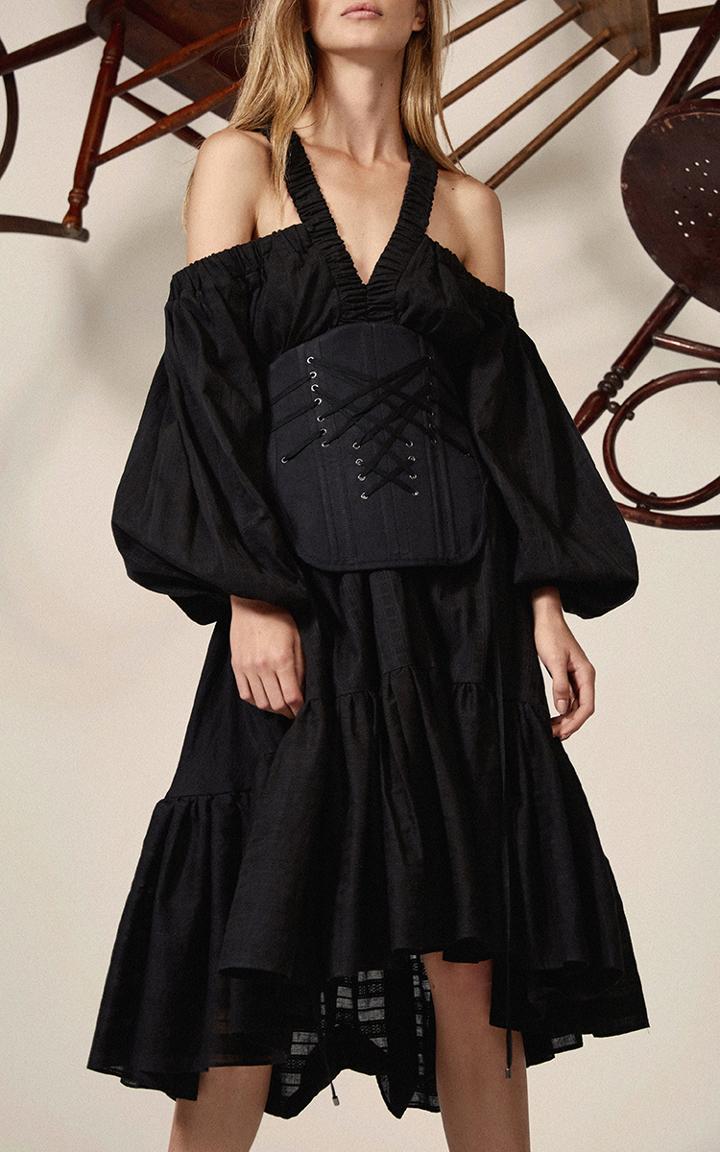 Acler Moresby Cold Shoulder Dress