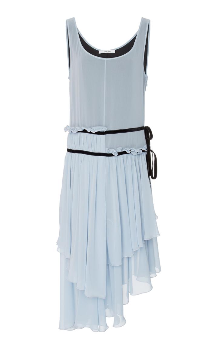 Adeam Ruched Handkerchief Dress