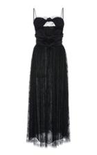 Adam Lippes Silk Crepe Cami Dress With Knotted Bodice
