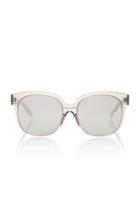 Linda Farrow Truffle Square-frame Acetate Sunglasses