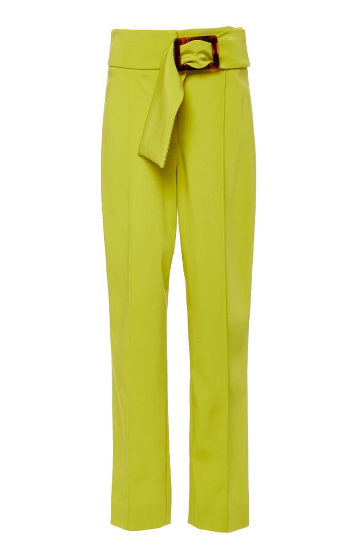 Christian Siriano Sashed Crepe Pants