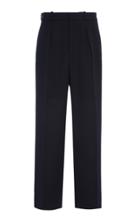 Ami Wide-leg Wool Pants