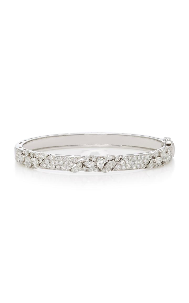 Yeprem Round And Marquise Diamond Bangle
