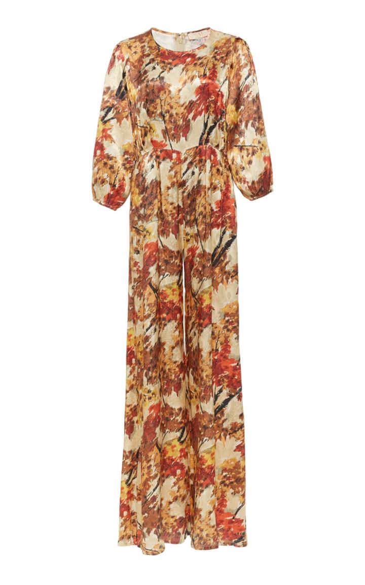 Bytimo Jacquard Wide-leg Jumpsuit