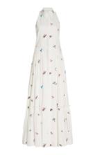 Prabal Gurung Exclusive Sleeveless Cotton Maxi Shirt Dress