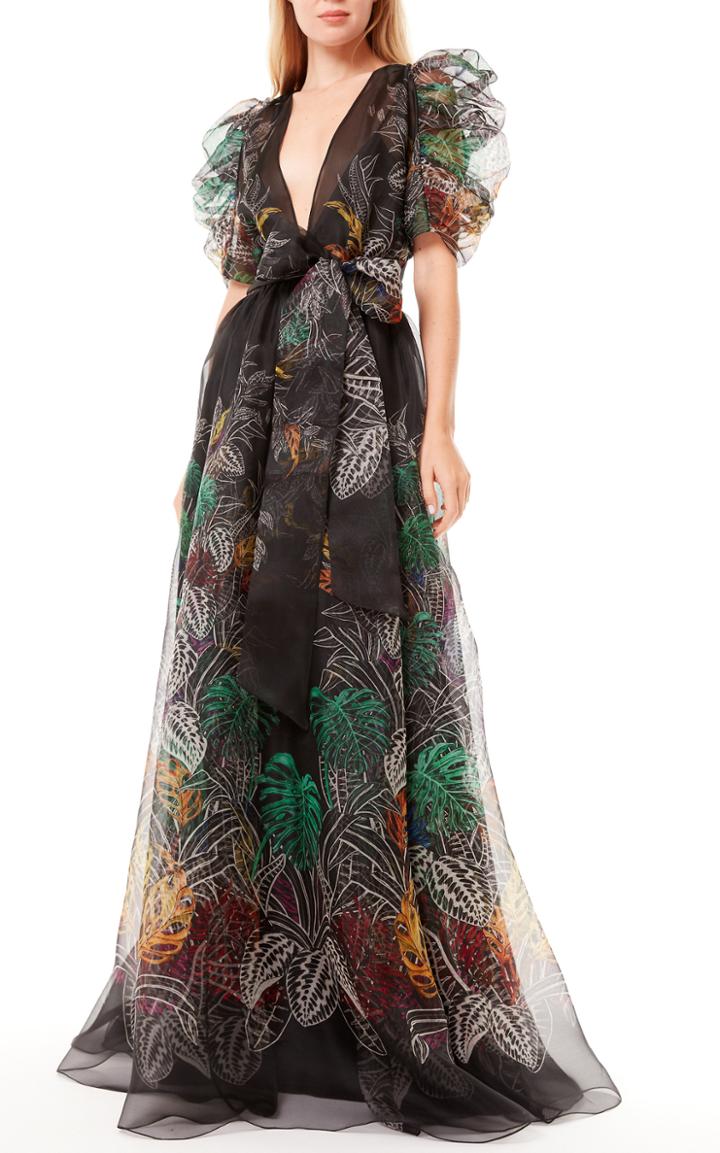 Moda Operandi Zuhair Murad Orellana Silk Organza Maxi Dress