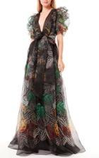Moda Operandi Zuhair Murad Orellana Silk Organza Maxi Dress