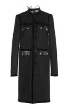 Giambattista Valli Velvet Detail Coat