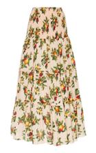 Significant Other Lily Floral Print Midi Skirt