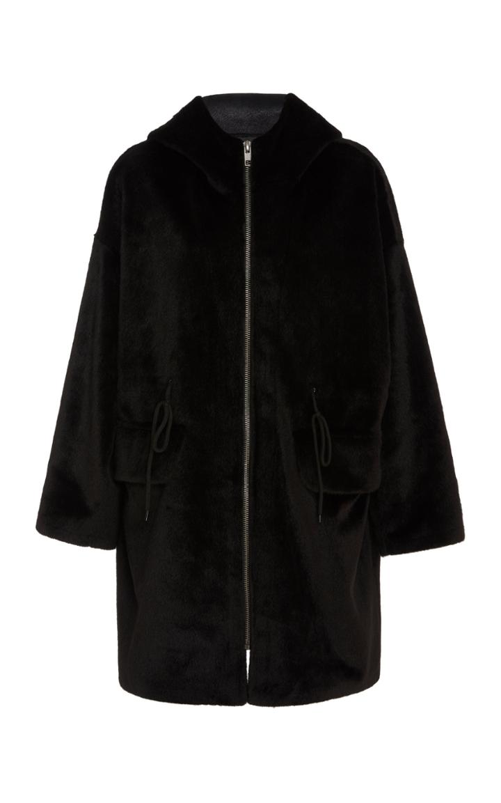 Moda Operandi Apparis Faux Fur Oversized Parka Size: S