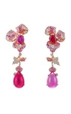 Moda Operandi Anabela Chan 18k Rose Gold Sunset Orchid Earrings