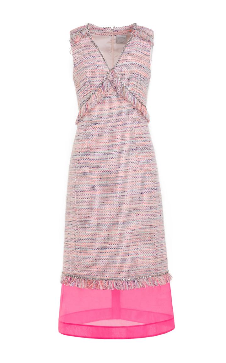 Moda Operandi Huishan Zhang Jules Tweed Dress