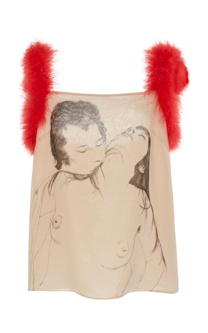 Christopher Kane Joy Of Sex Cami Top