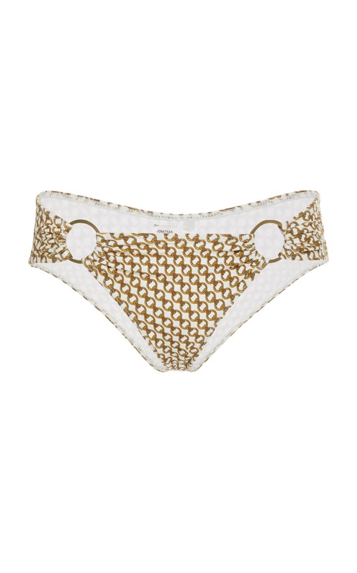 Jonathan Simkhai Chain Print Bikini Bottom