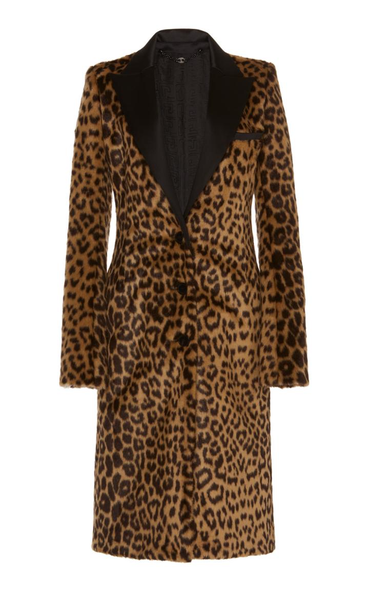 Paco Rabanne Leopard Print Coat