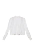 Moda Operandi Bytimo Broderie Anglaise Cotton-blend Top