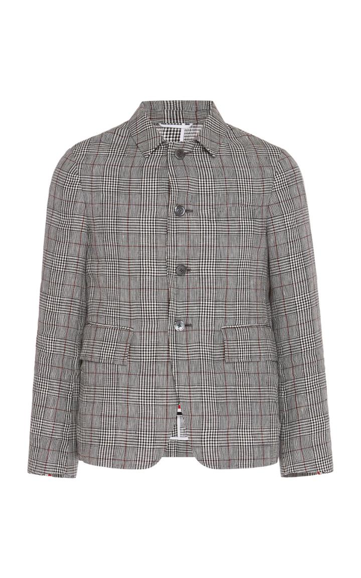 Thom Browne Button Up Thrown On Cutaway Jacket