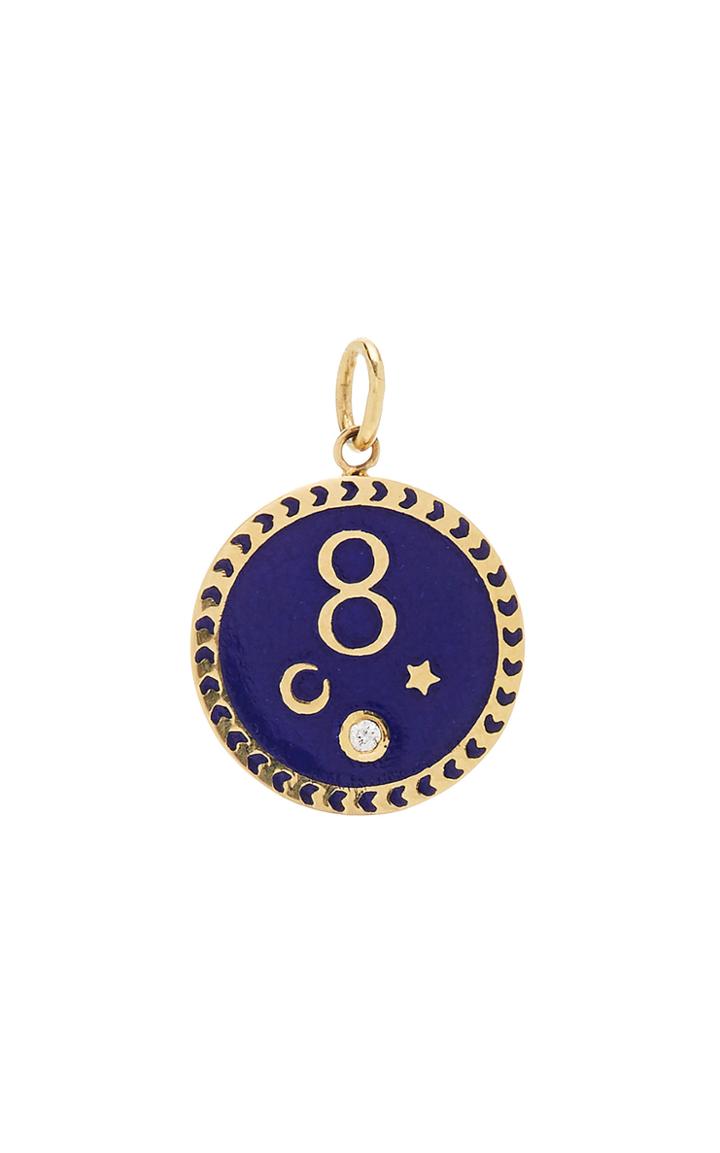 Foundrae Karma 18k Gold And Diamond Pendant