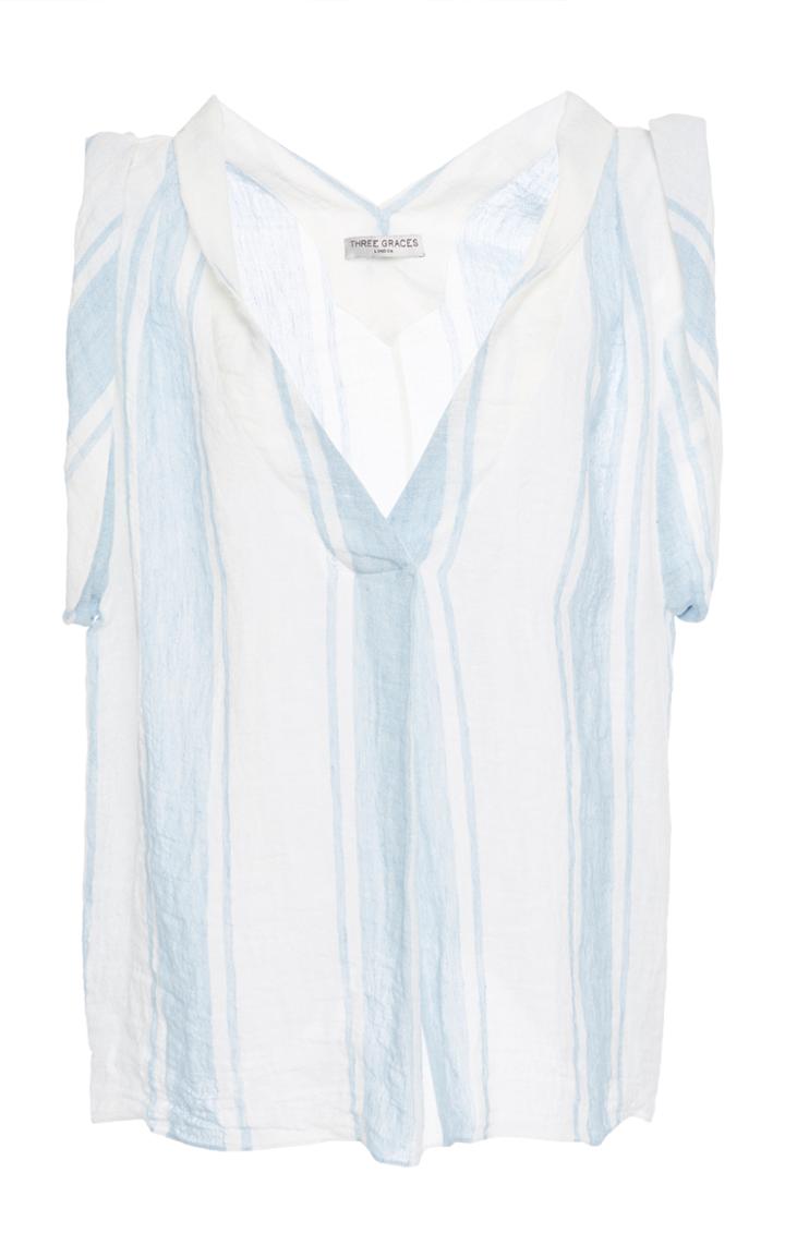 Three Graces London Isoletta Roll Up Top
