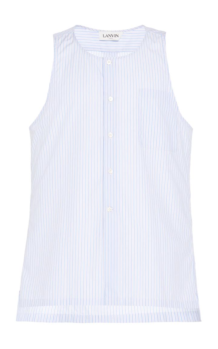 Lanvin Button Up Contrast Shirt