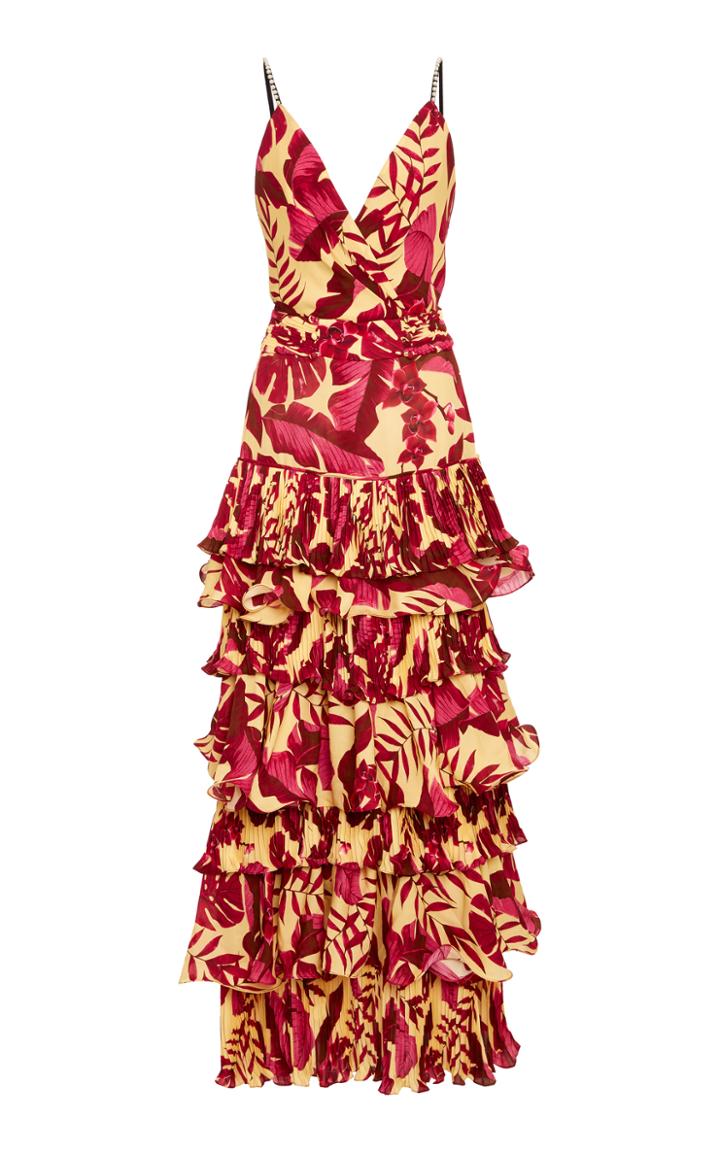 Johanna Ortiz M'o Exclusive West Of The Nile Georgette Dress
