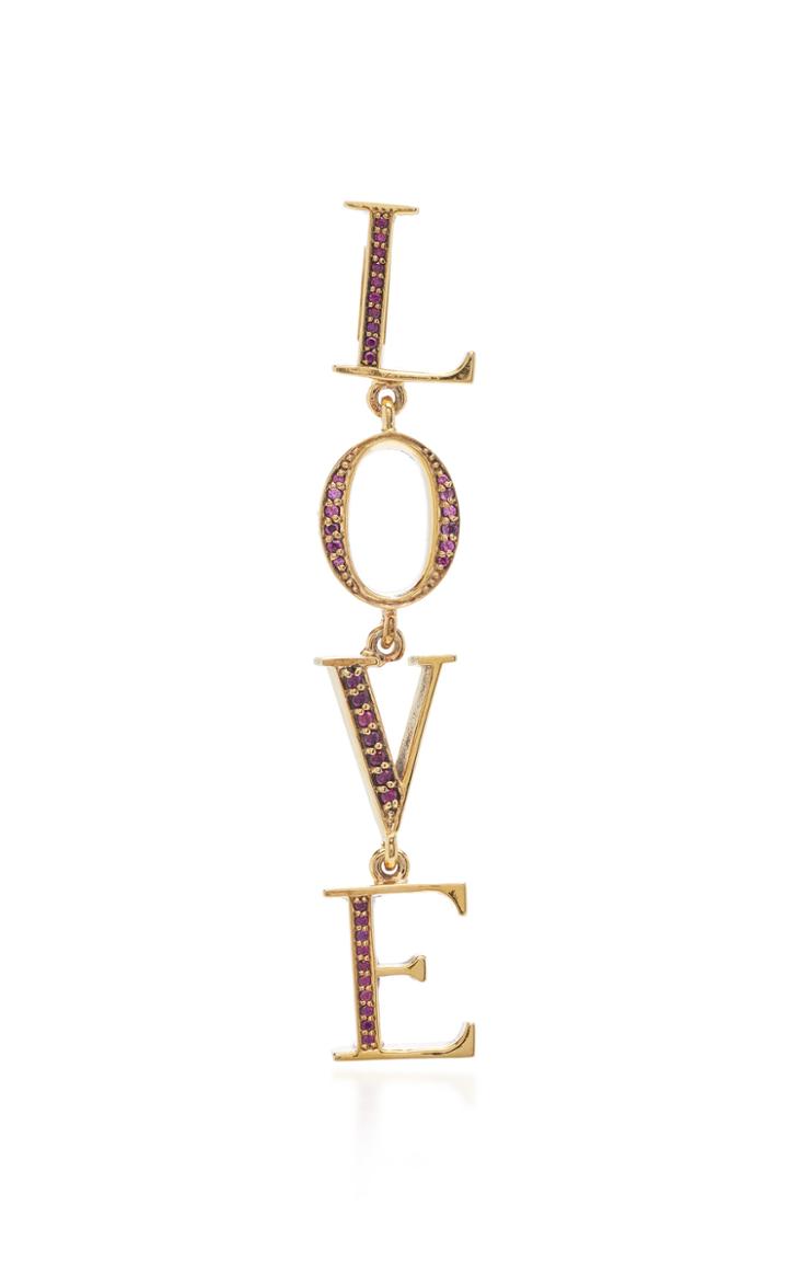Edie Parker Love Earring