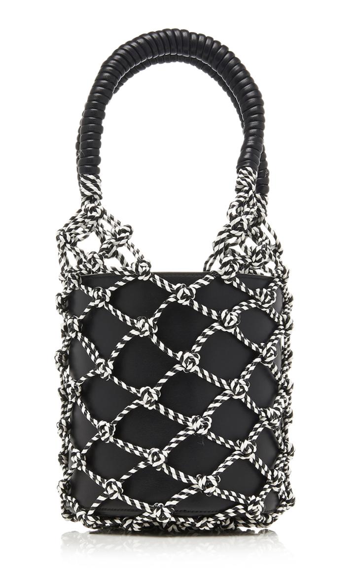 Les Petits Joueurs Mini Olivia Knotted Leather Bag