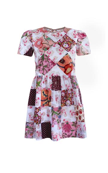 Moda Operandi Alix Of Bohemia Anika Patchwork Cotton Mini Dress