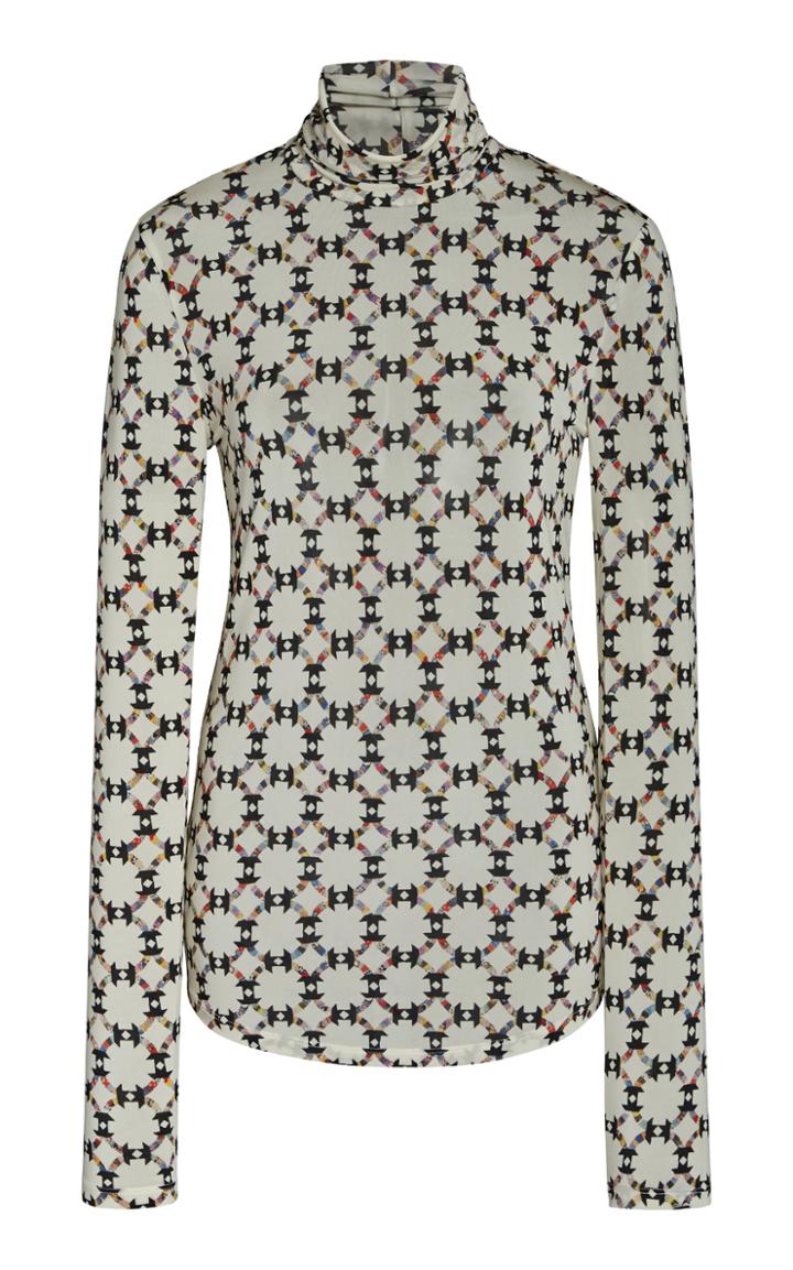 Isabel Marant Joyela Stretch-knit Turtleneck Top