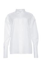 Moda Operandi Studio Amelia Cinch Belted Cotton Shirt