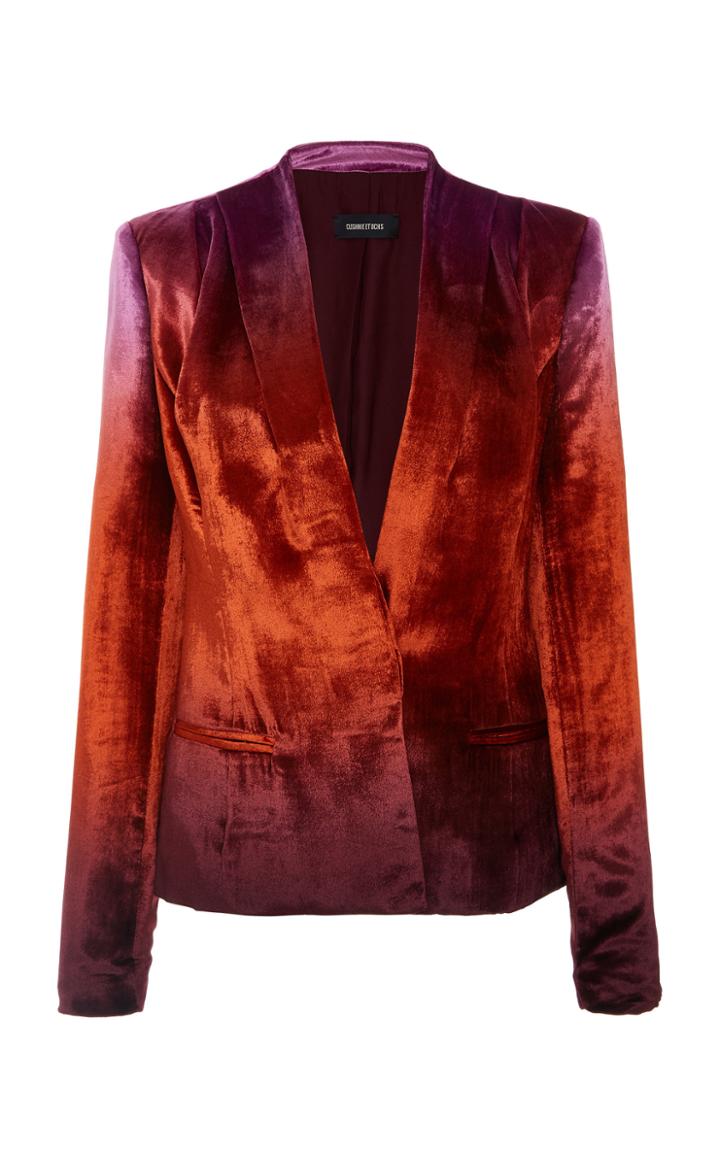 Cushnie Et Ochs Kensington Ombre Jacket