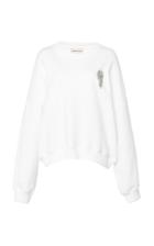 Alexandre Vauthier Embellished Cotton-jersey Sweatshirt