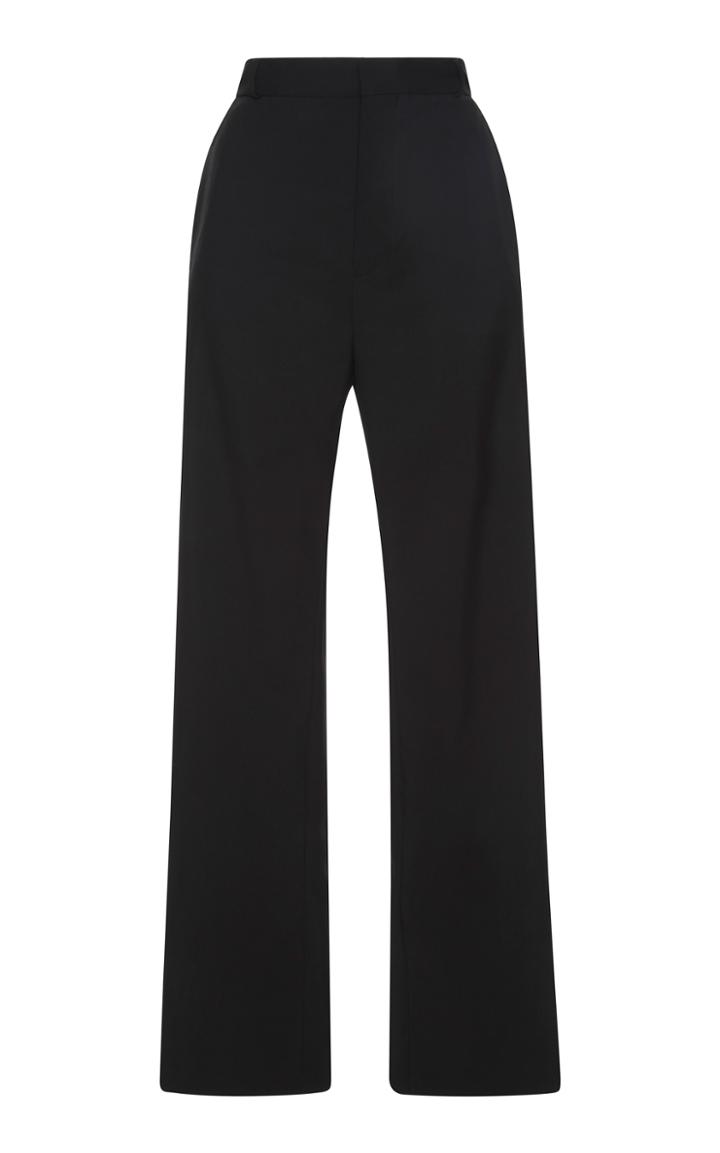 Lanvin Super 120's Flared Tuxedo Trousers
