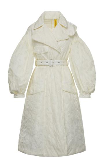 Moncler 4 Simone Rocha Oversized Belted Shell Coat