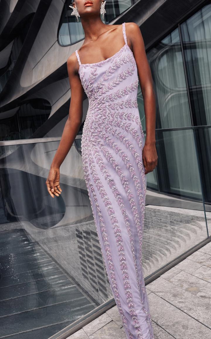 Moda Operandi Naeem Khan Embroidered Gown